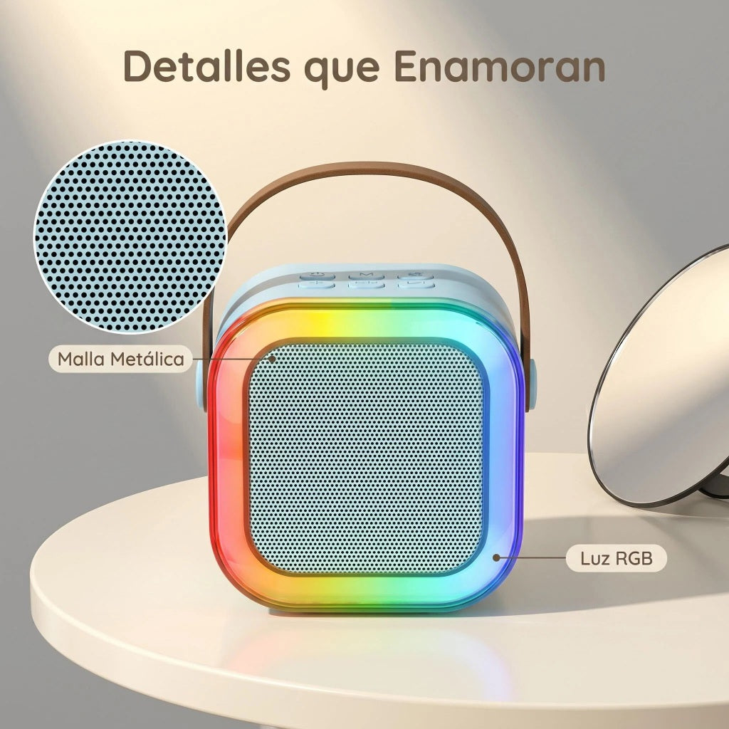 Mini altavoz karaoke