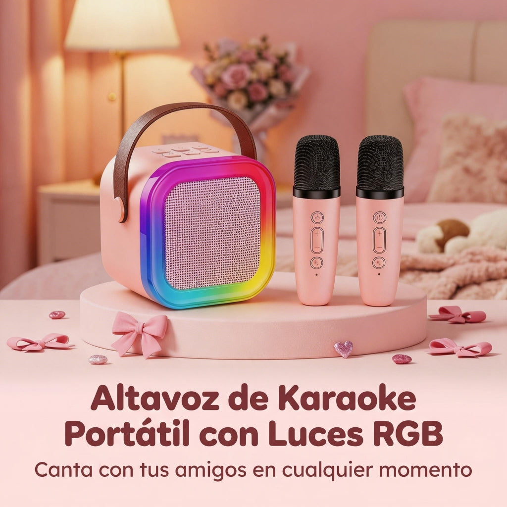 Mini altavoz karaoke