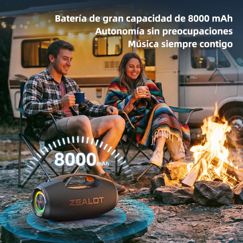 100W Portable Bluetooth