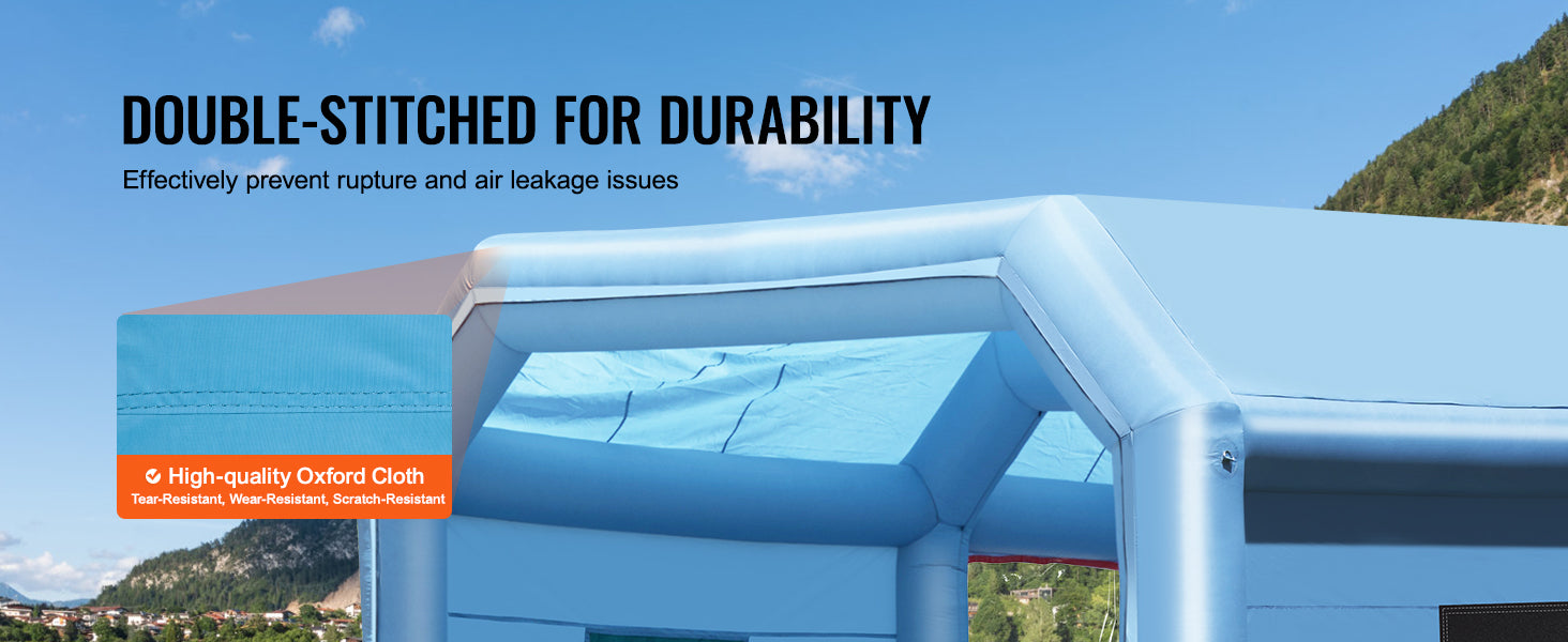 Cabina de pintura inflable