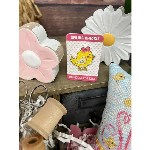 Guardagujas Pollito de Primavera amarillo