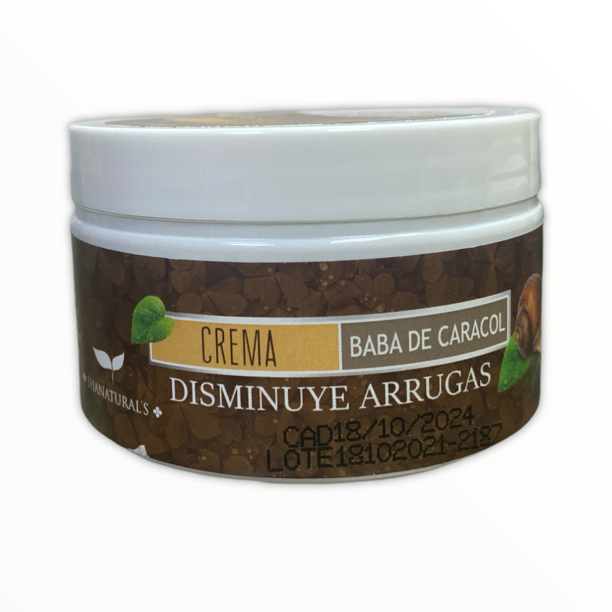 CREMA BABA DE CARACOL C/100 GRS SHANATURAL'S