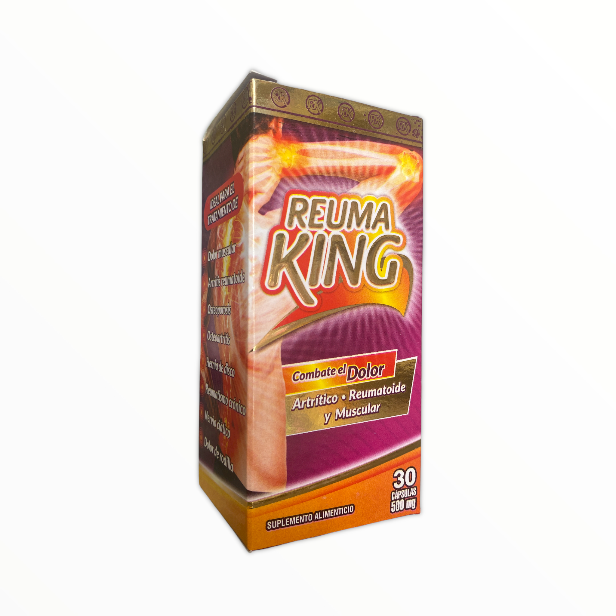 CAP REUMA KING C/30 LA FLOR DE ORO DE LA SALUD
