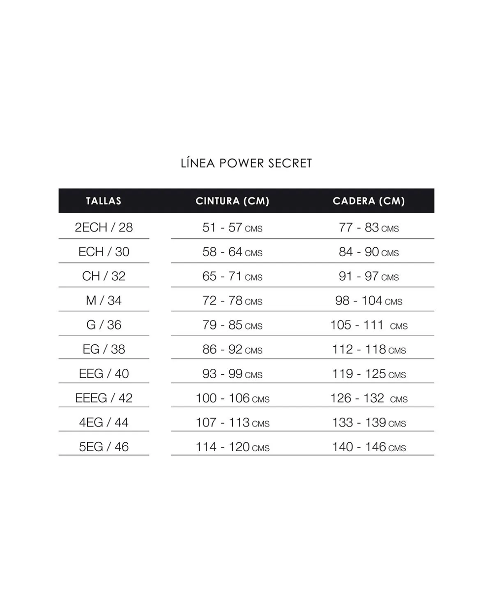 Short Alto levanta Glúteos Broches Con Realce Invisible 1106 de Ann Chery®