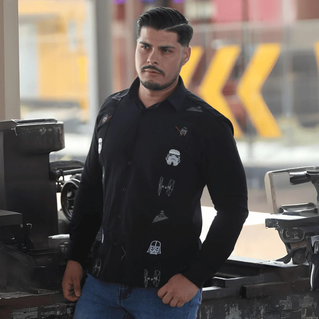 Camisa Guayabera Imperio Manga Larga
