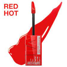 MAYBELLINE SUPERSTAY VINYL INK #25 RED HOT