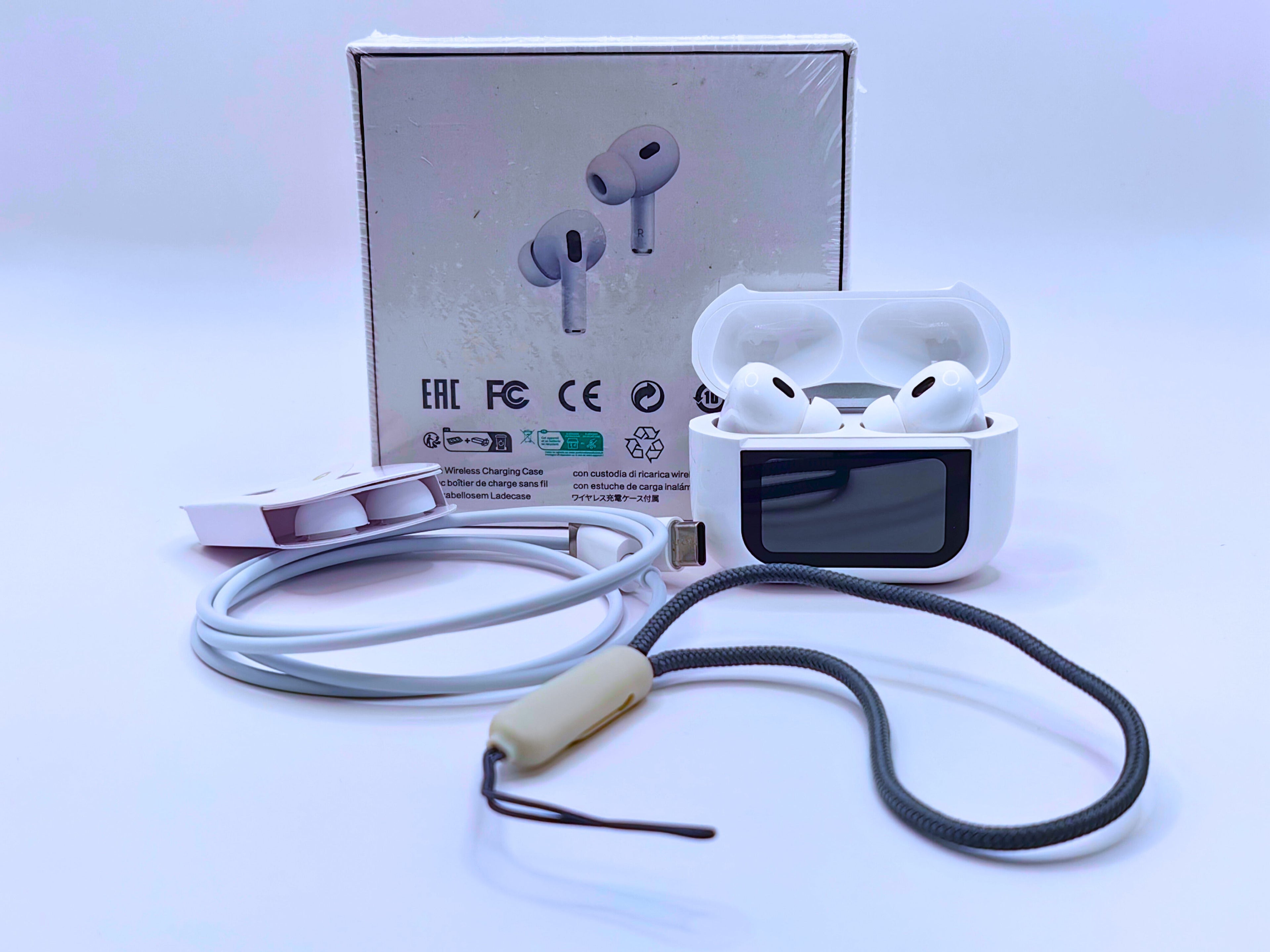 Audífonos ANC/ENC Pantalla Visualización OEM Genérico