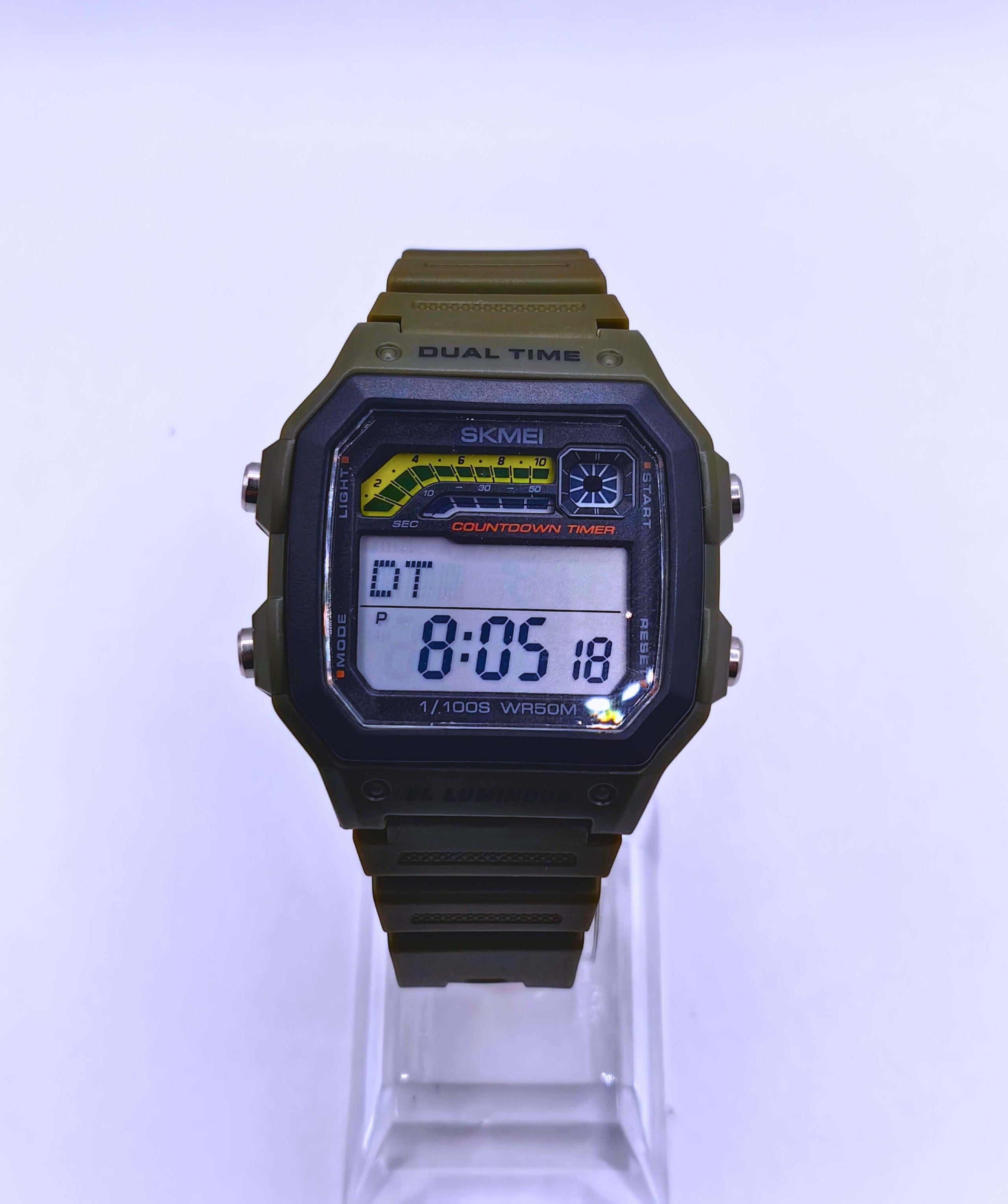 WA0026 - Reloj Digital Plástico Verde SKMEI
