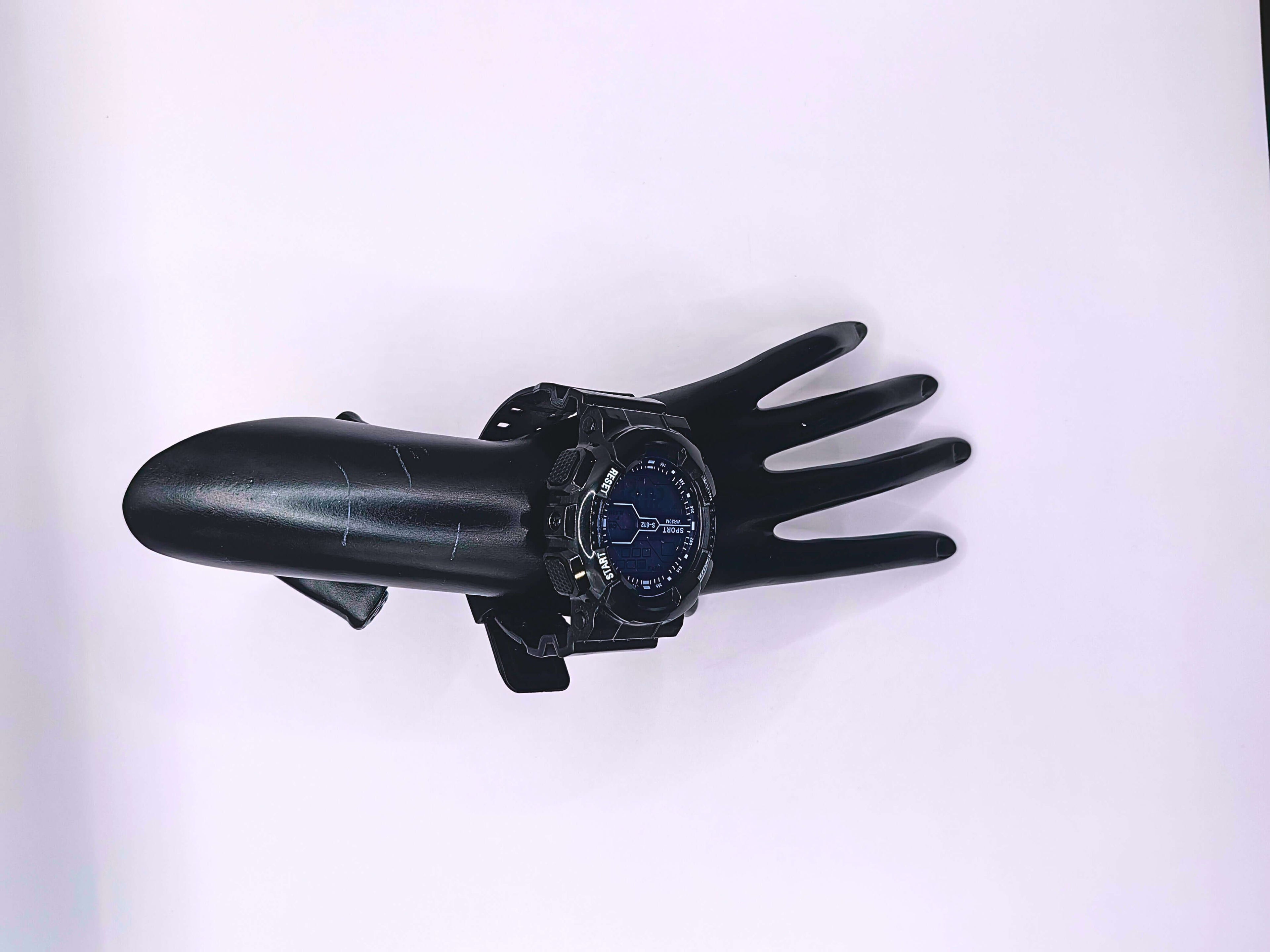 WA0012 - Reloj Digital Plástico Negro Calenbi