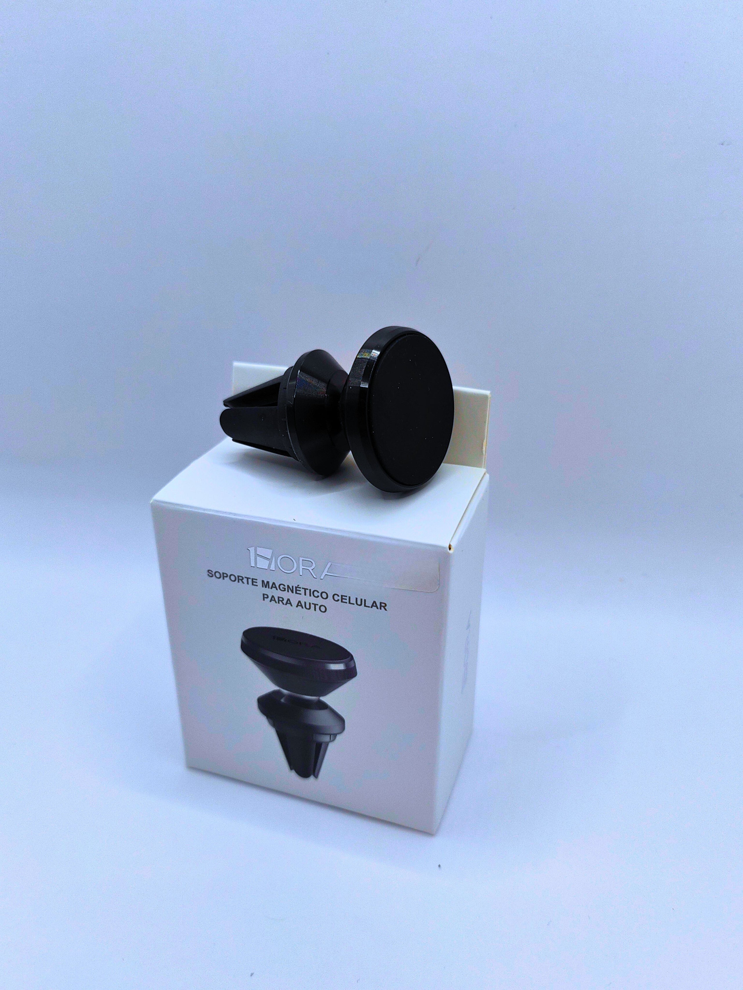 PJ033 - Soporte Magnético Celular Para Automóvil Negro 1Hora