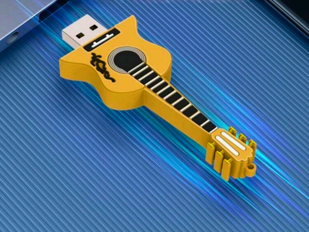 Memoria USB "A" Externa Guitarra 32 GB Reletech