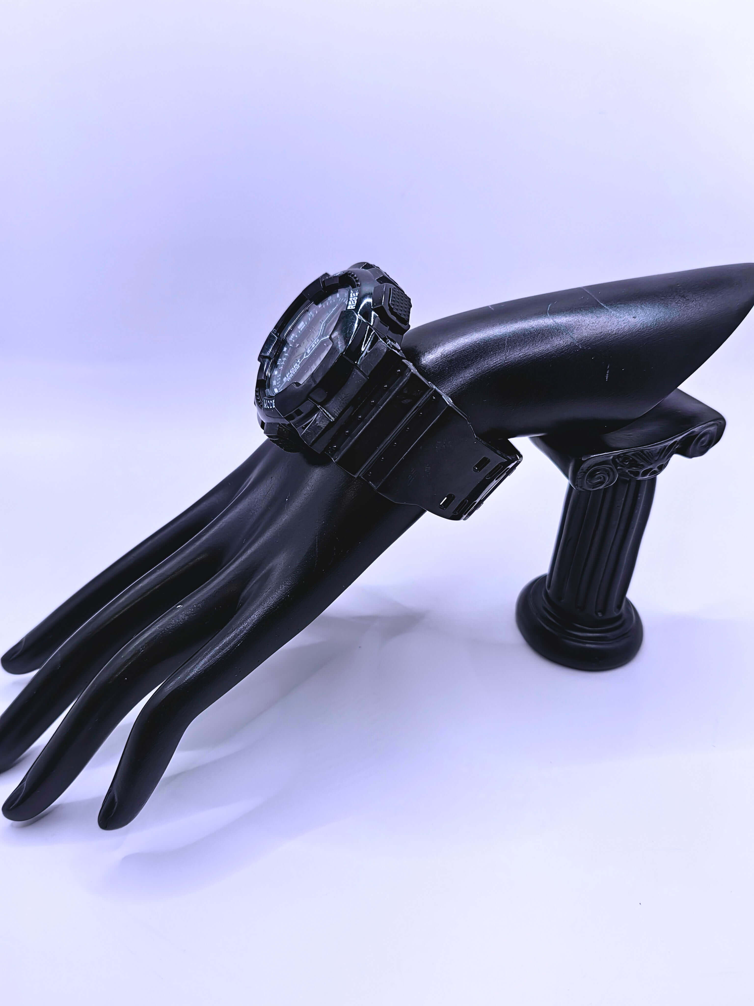 WA0012 - Reloj Digital Plástico Negro Calenbi