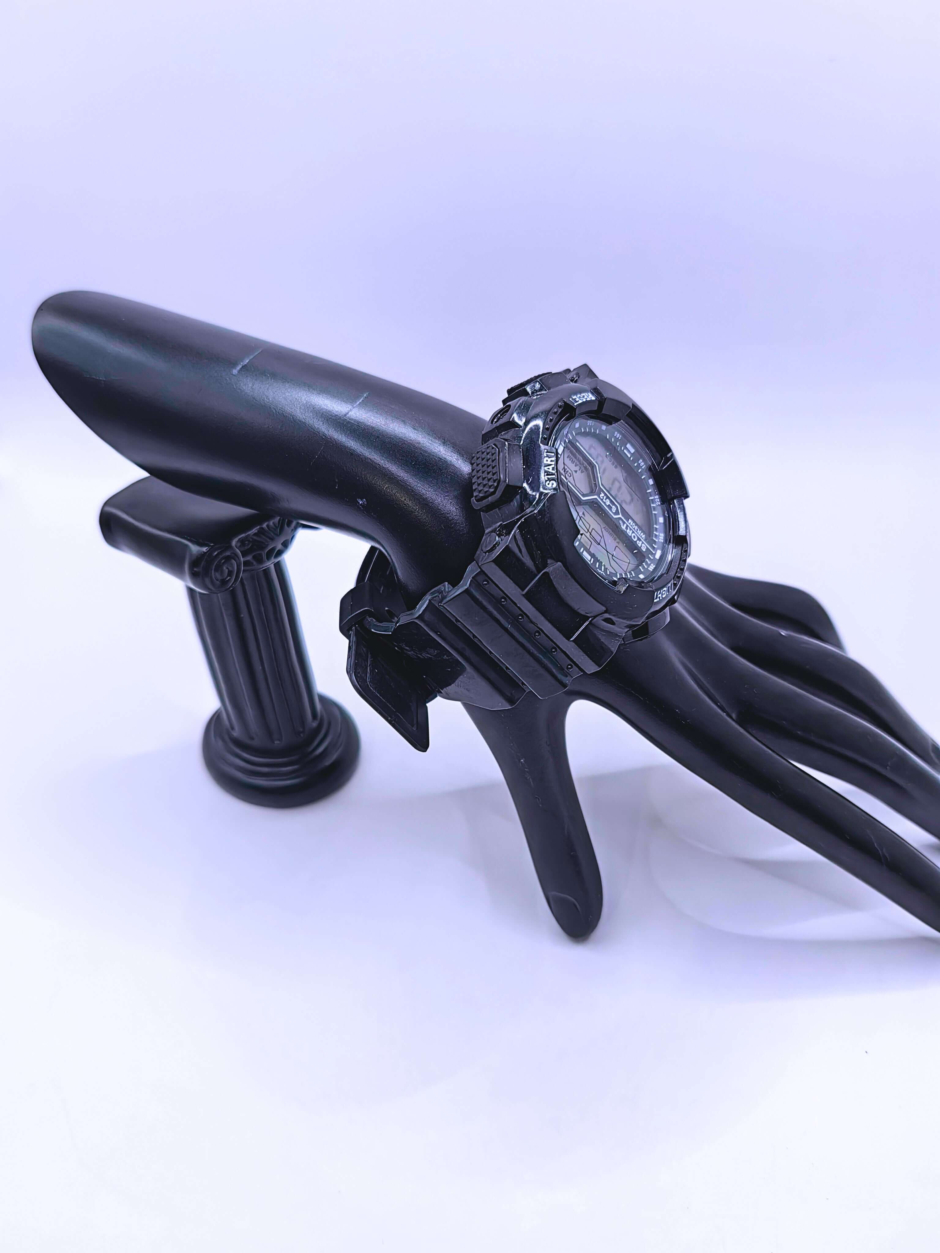 WA0012 - Reloj Digital Plástico Negro Calenbi