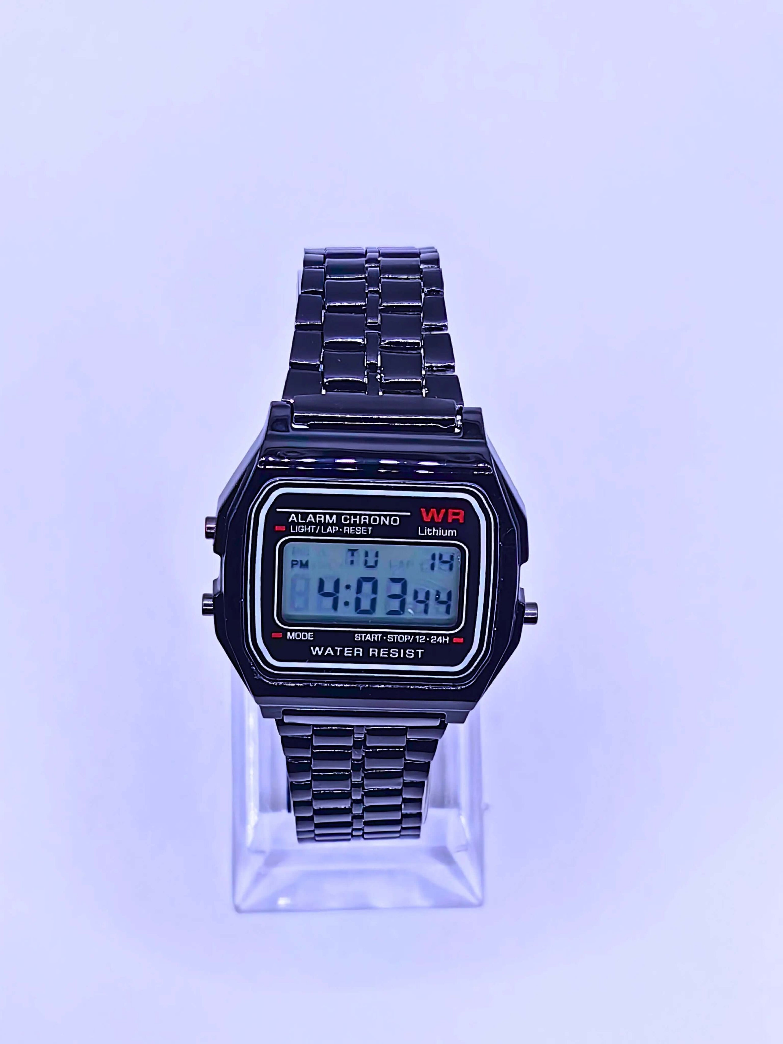 WA0020 - Reloj Acero inoxidable Unisex Negro Calenbi