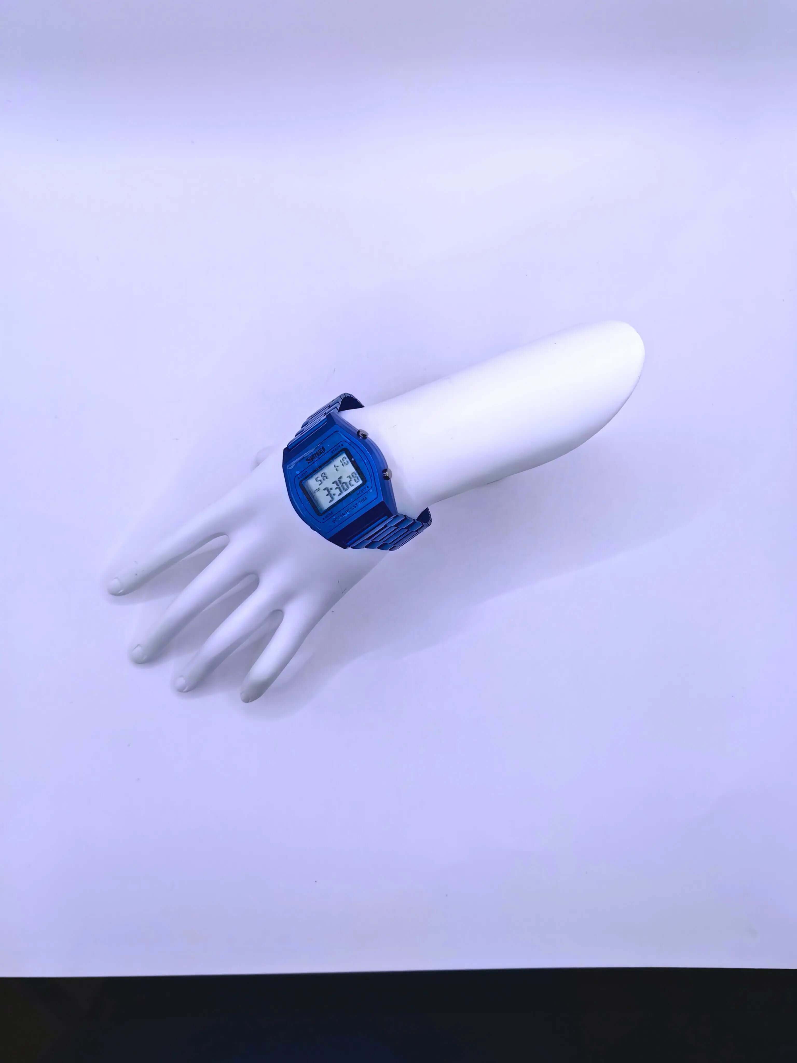 WA0001 - Reloj Acero Inoxidable Unisex Azul Marino Calenbi