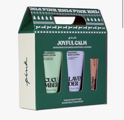 Pink “Joyful Calm” Holiday Beauty Hits