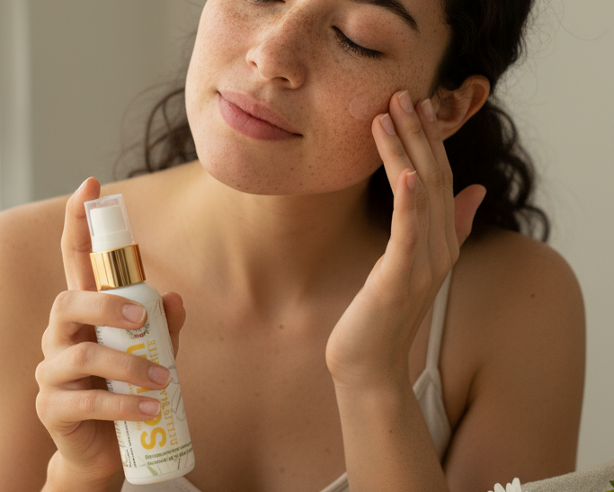 Sérum Despigmentante Facial — Extracto de Flor de Margarita