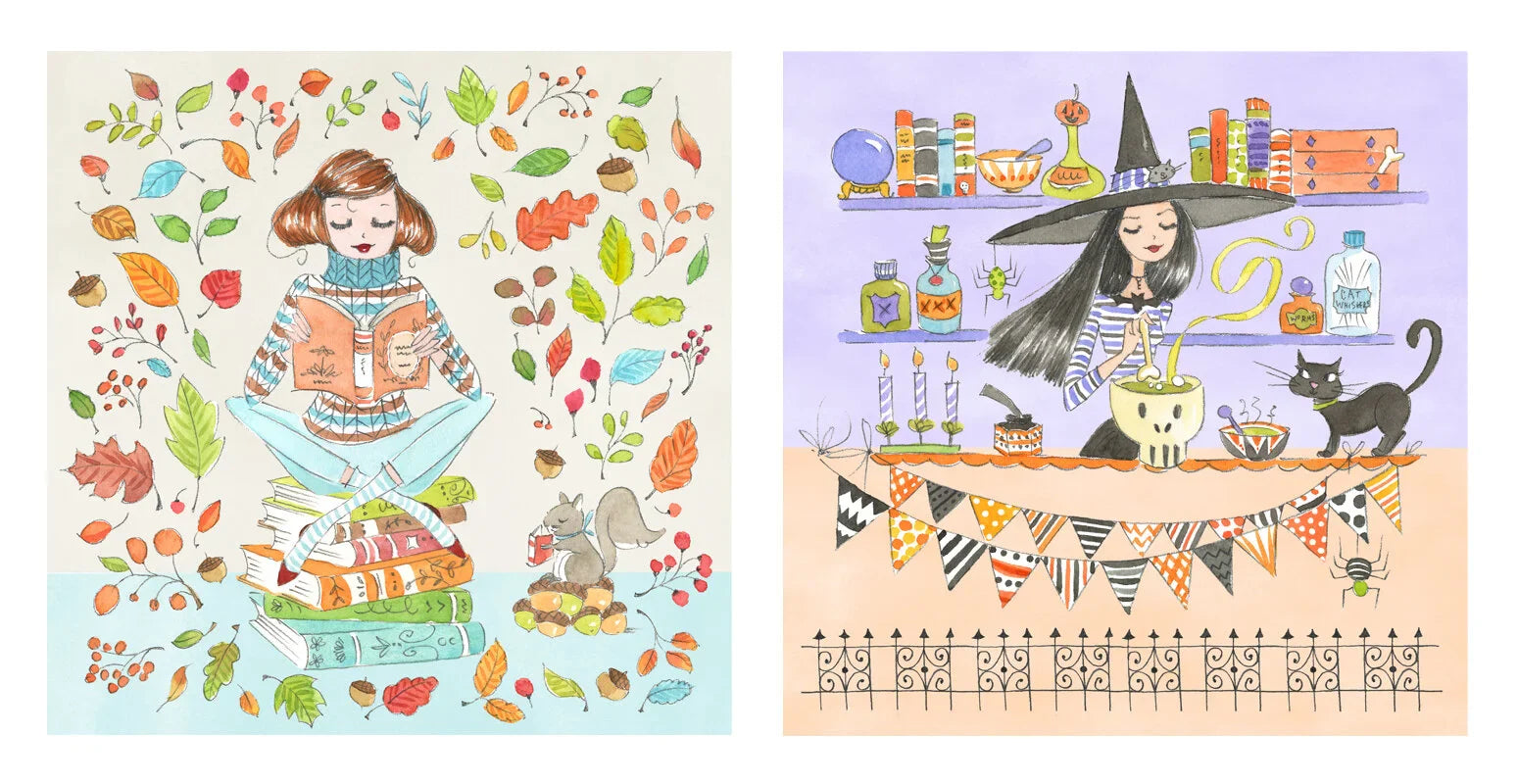 Panel de 12 Meses Chicas del Calendario Anne Keenan