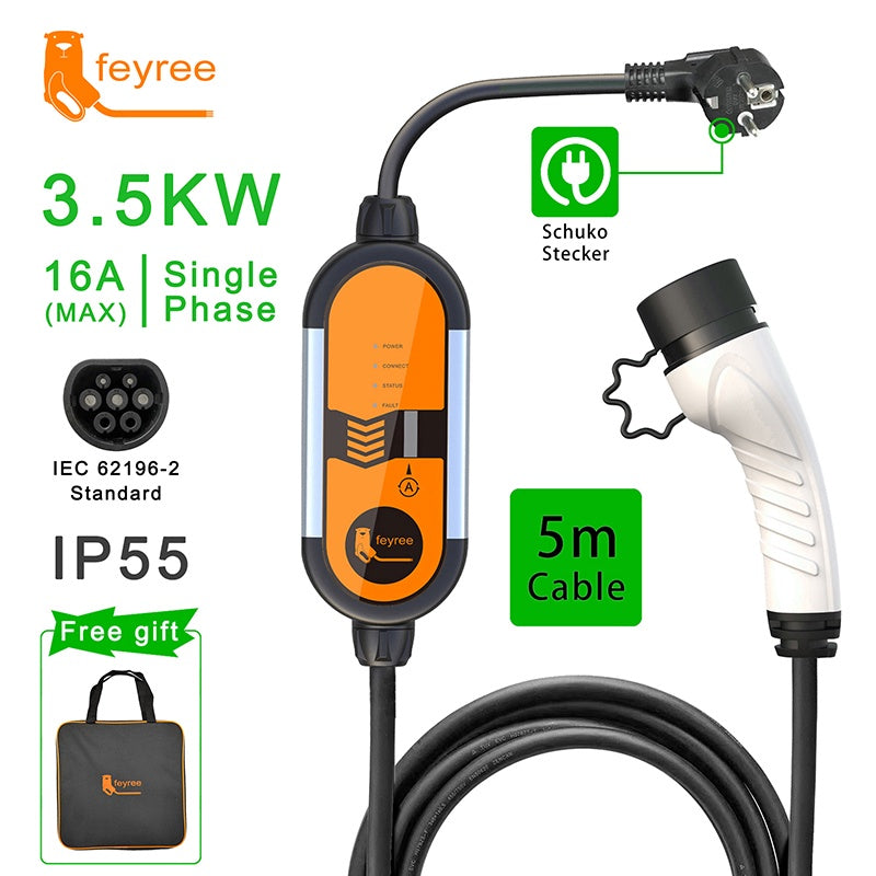 Portátil EV Cargador Cable