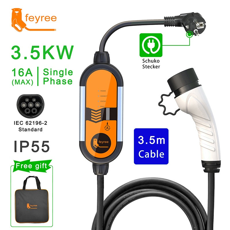 Portátil EV Cargador Cable