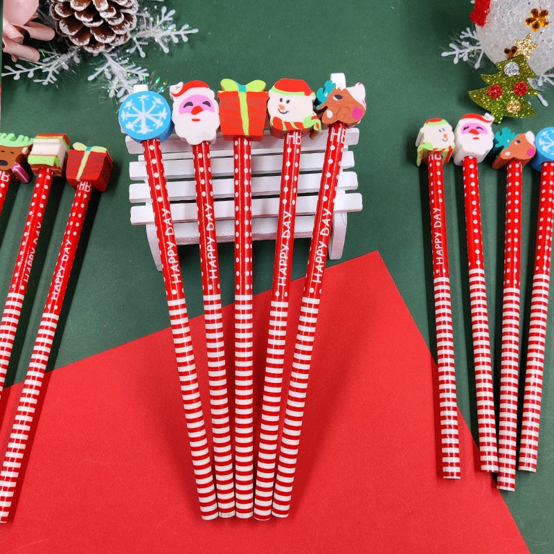 Kawaii Lápiz De Navidad