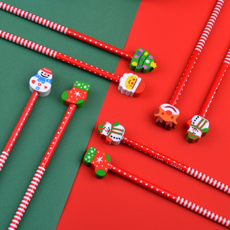 Kawaii Lápiz De Navidad