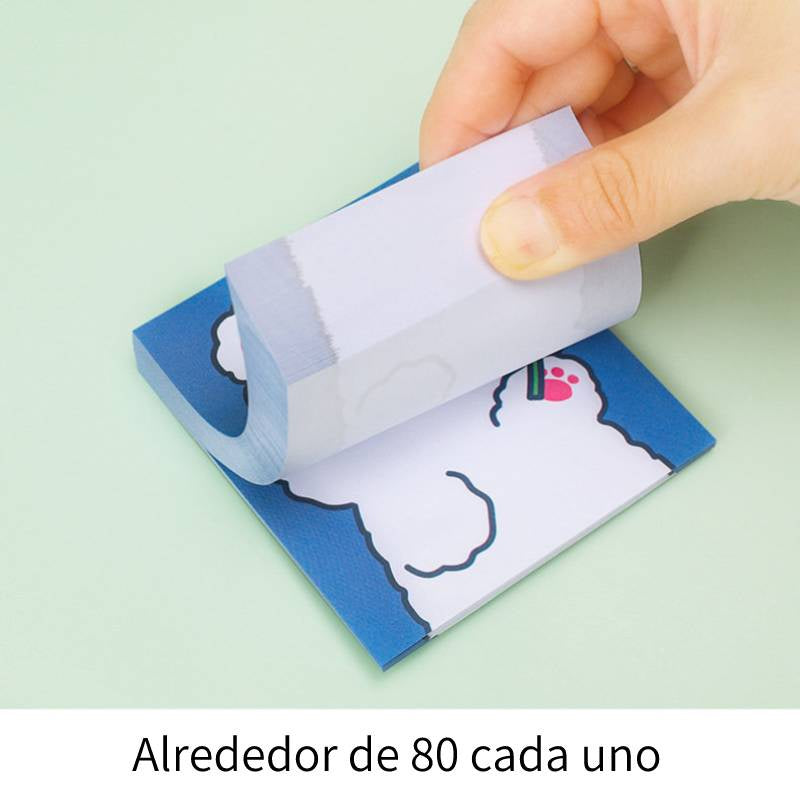 80 hojas/Pad Notas Adhesivas