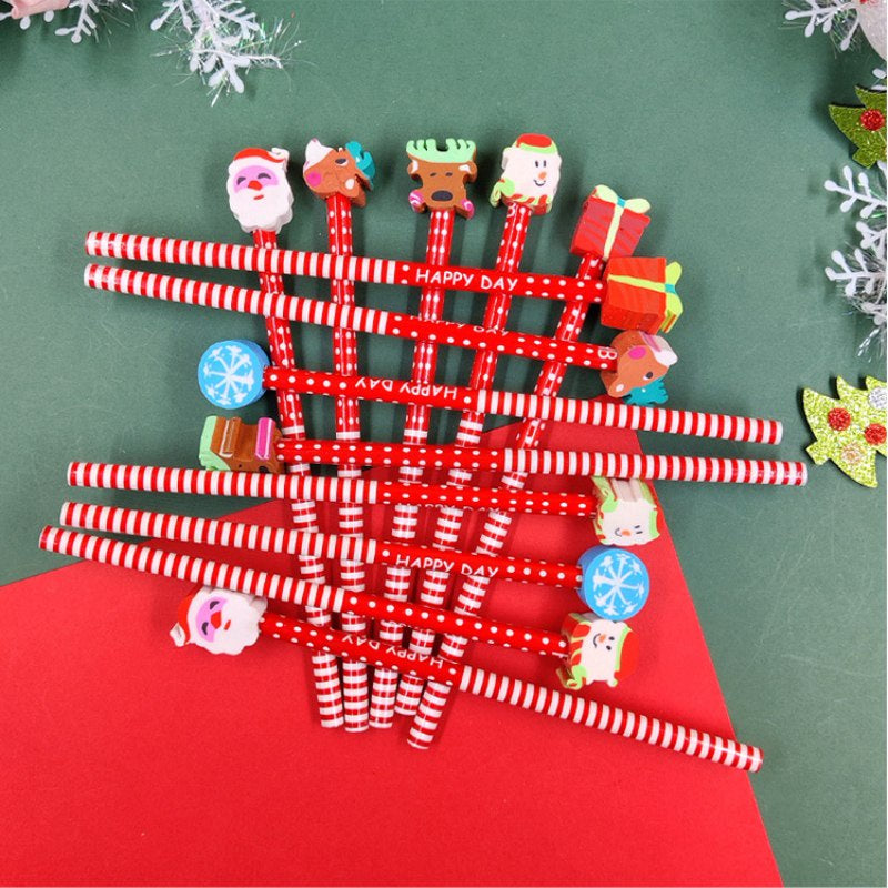 Kawaii Lápiz De Navidad