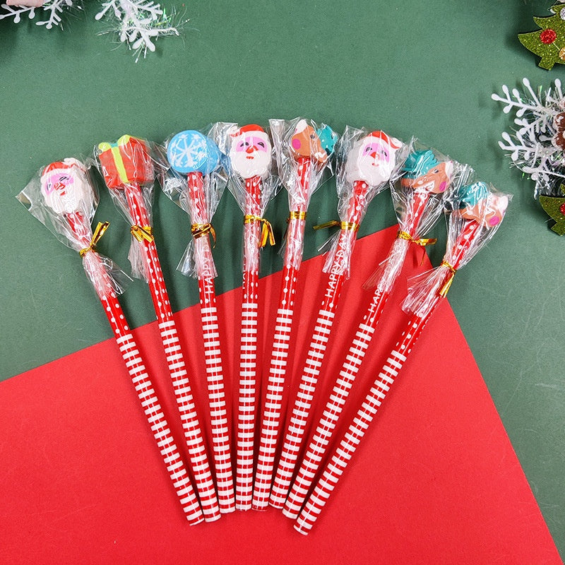 Kawaii Lápiz De Navidad