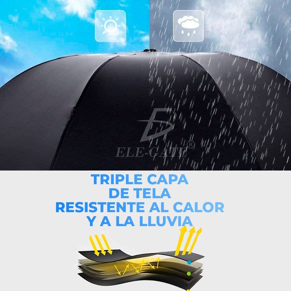 Paraguas Sombrillas Para Lluvia y Sol  Portable Anti UV
