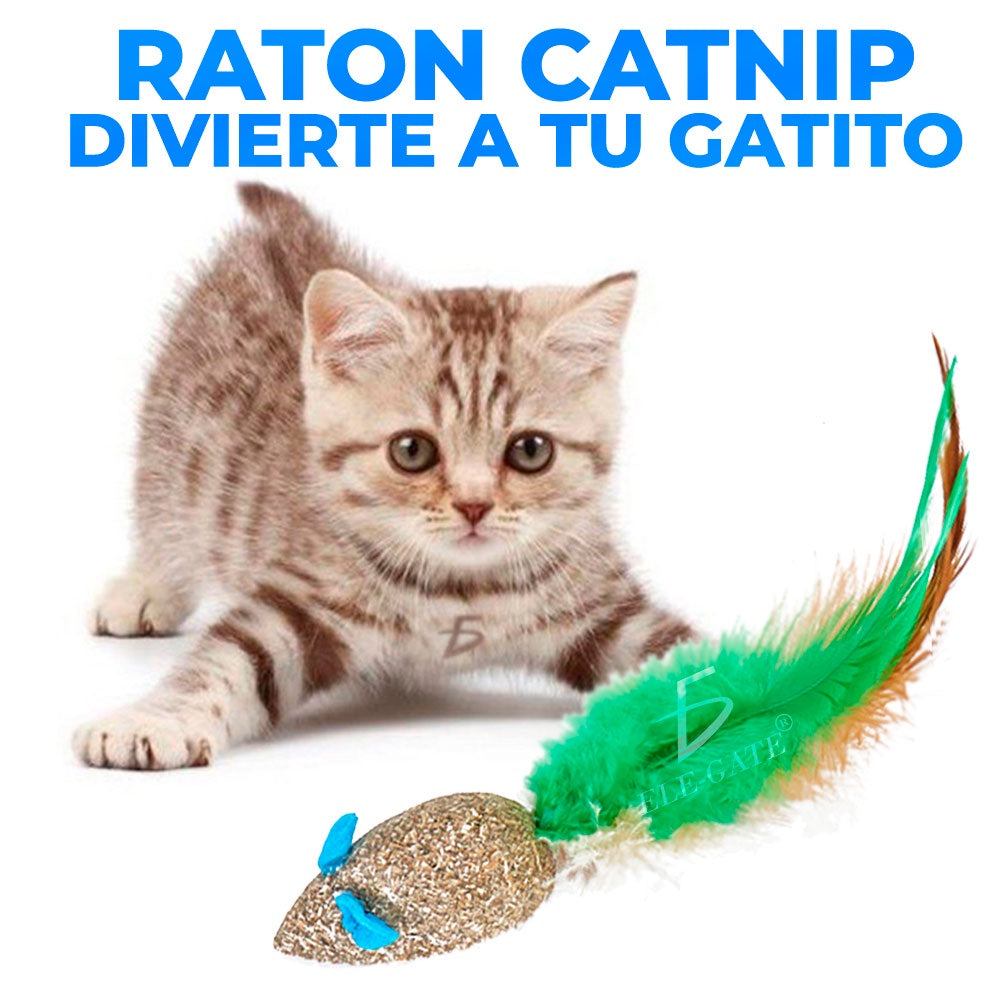Catnip Pelotas Hierba Gatera Juguete Para Gatos En Forma De Ratón