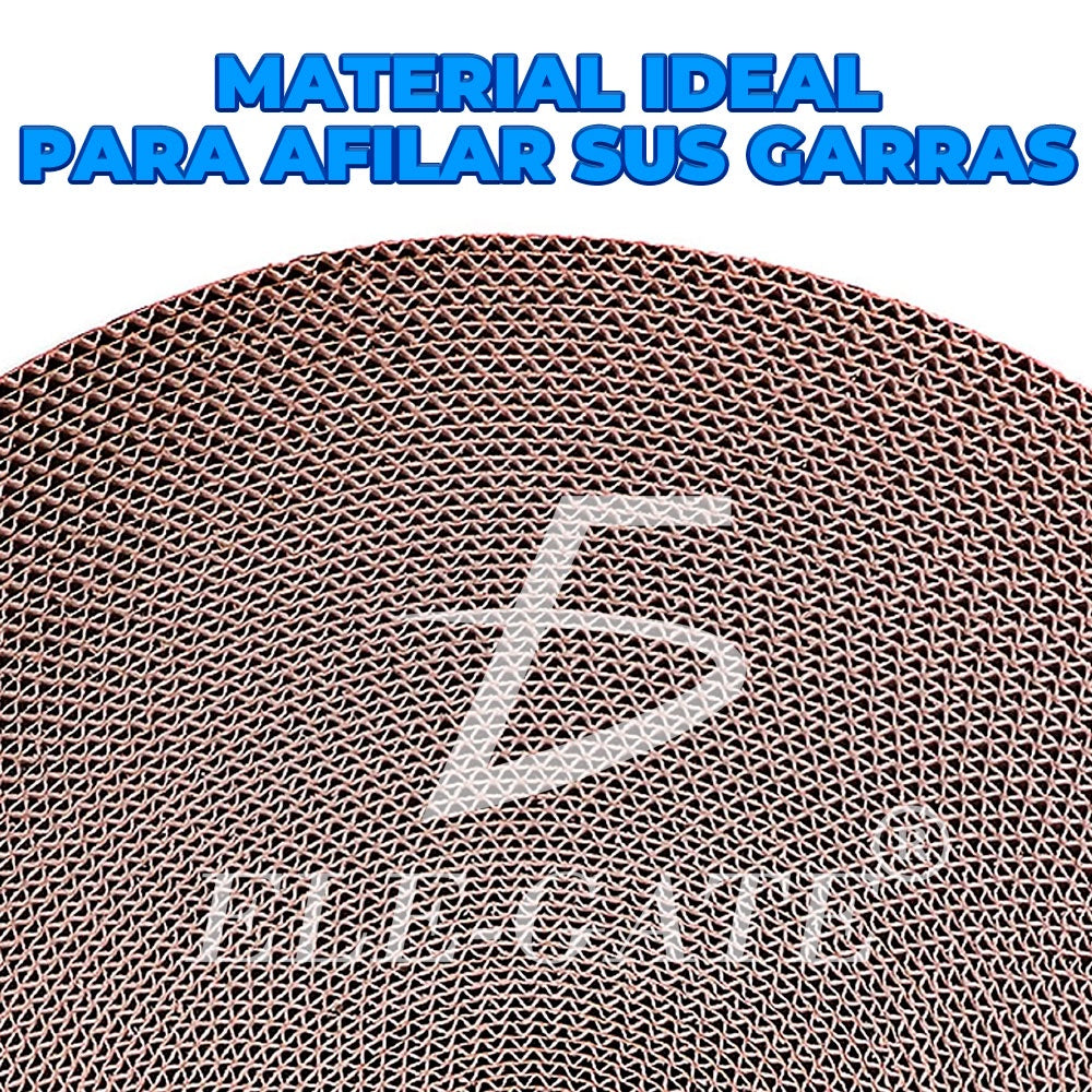 Tablero Circular rascador para Gatos