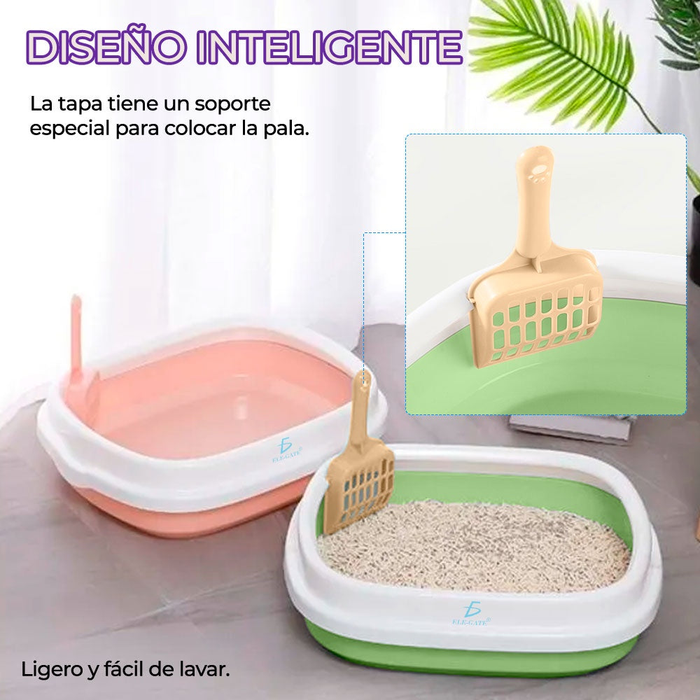 Caja De Arena Para Gatos Mascota Con Pala