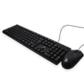 Kit Teclado Y Mouse Usb Alámbrico Laptop
