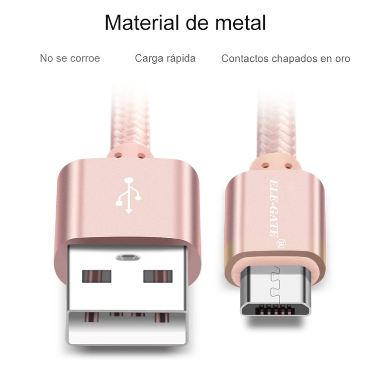 Cable V8 Mirco Usb Datos 1.5m Carga Rapida