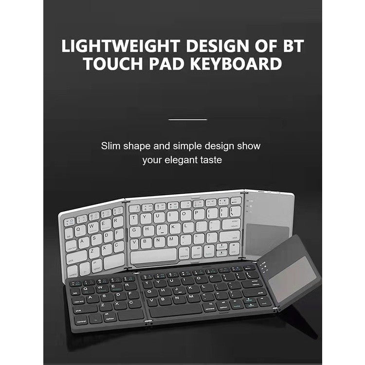Mini Teclado Plegable Inalámbrico Bluetooth