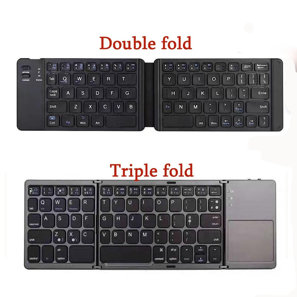 Mini Teclado Plegable Inalámbrico Bluetooth