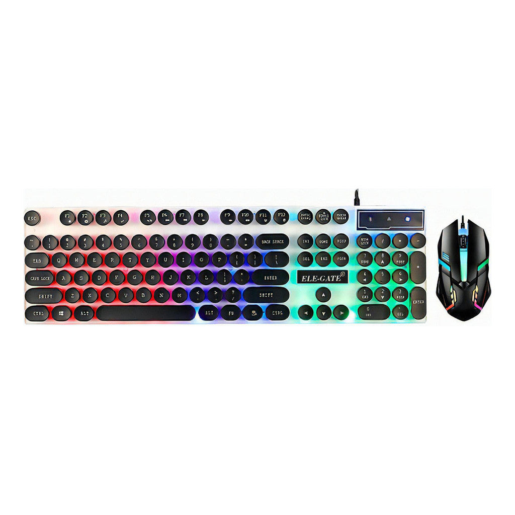 Kit Teclado Mouse Gamer Luz