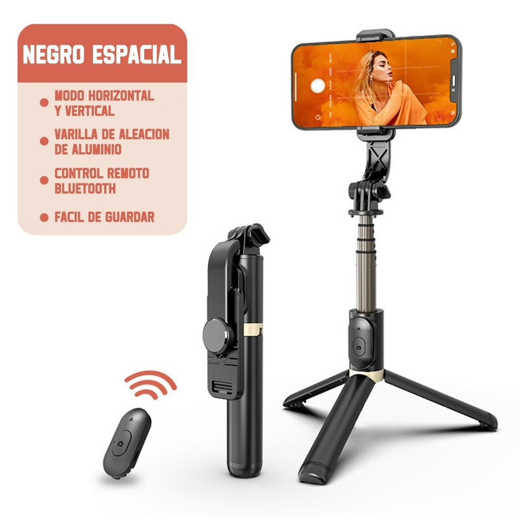 Palo selfie trípode