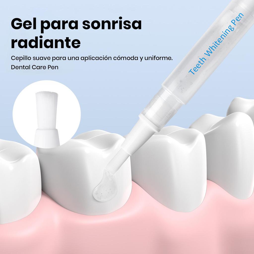 Dispositivo de cuidado dental con luz azul