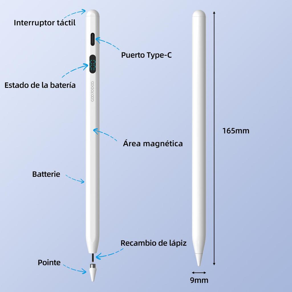 Lápiz óptico capacitivo universal