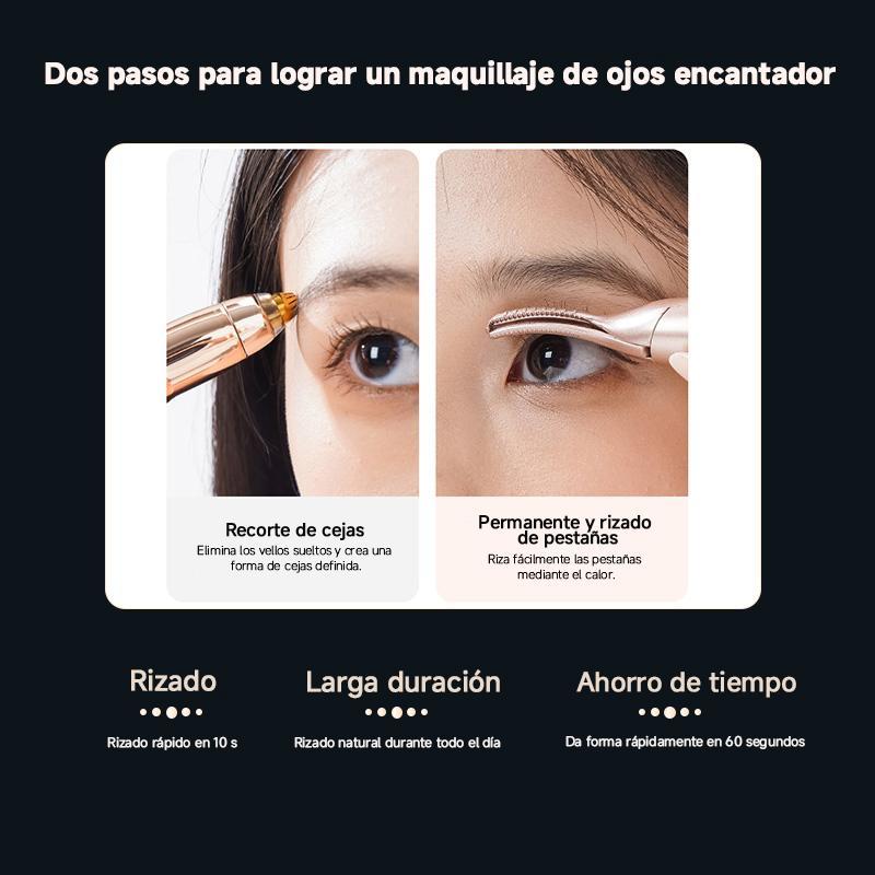 Herramienta compacta de recorte de cejas