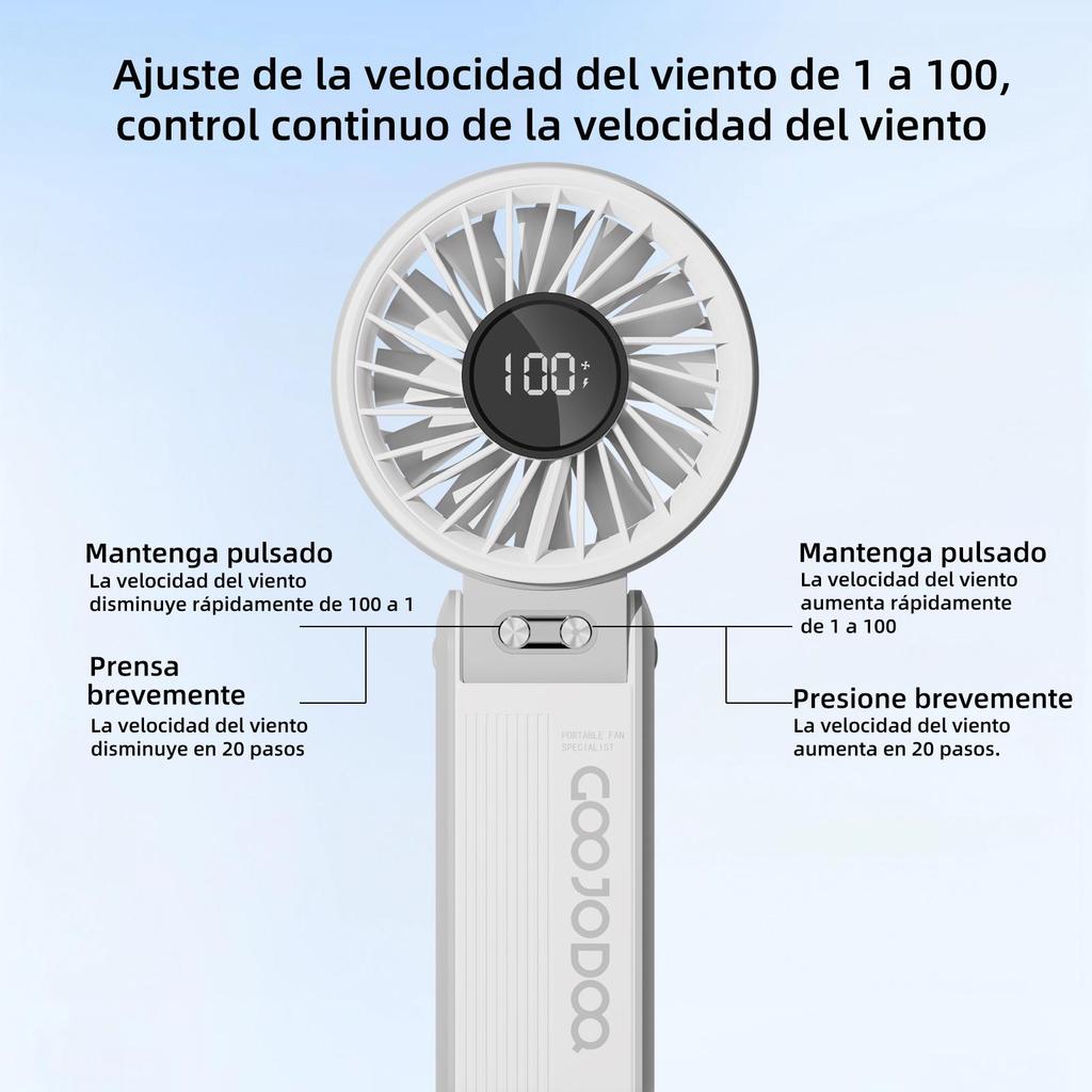 Ventilador plegable de alta velocidad