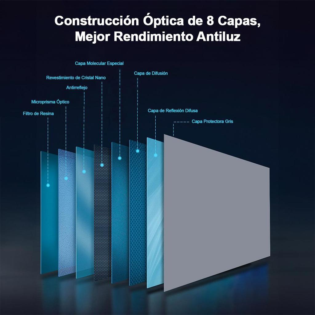 Pantalla para proyector de 100 pulgadas