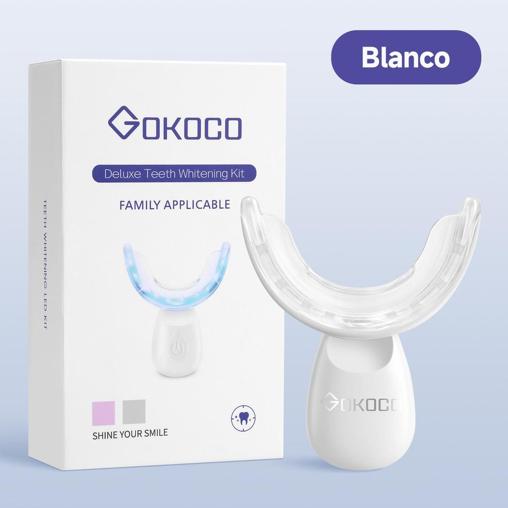 Dispositivo de cuidado dental con luz azul
