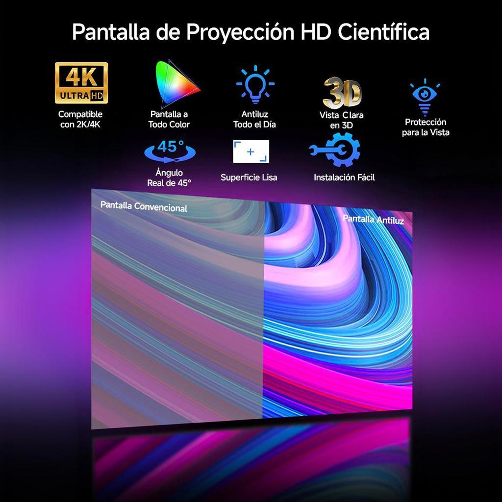 Projector Screen 100 inch