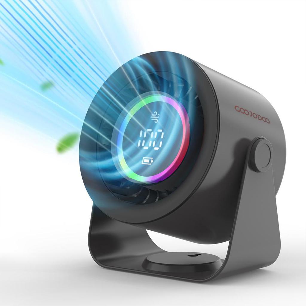 Ventilador de doble función para escritorio y pared