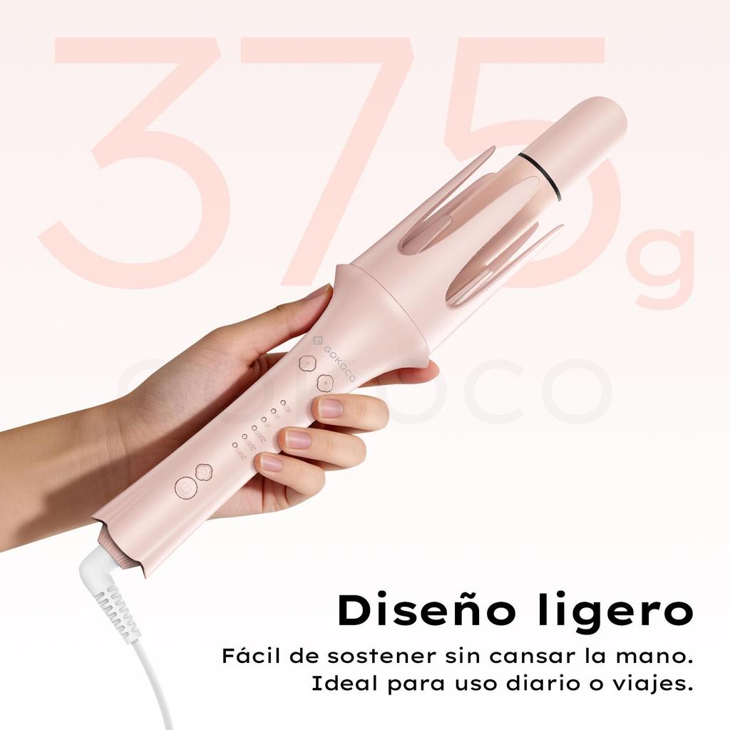 Rizador 7 en 1 automático cepillo alisador