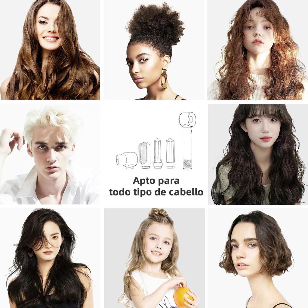 Secador de Pelo Multifuncional