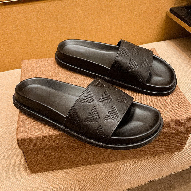 Pantuflas de moda para hombre